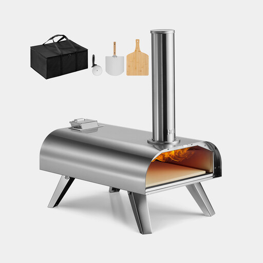 Vonhaus Outdoor Pizza Oven with Accessories