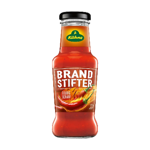Kühne Brandstifter Extra Hot Chili BBQ Sauce 250ml