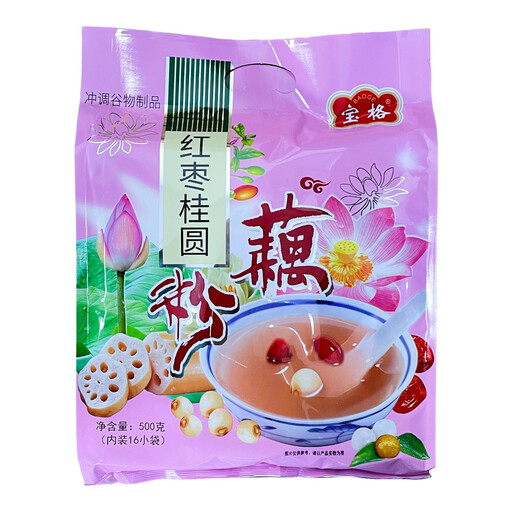 Bao Ge Lotus Root Starch Drink Mix with Red Dates & Longan
