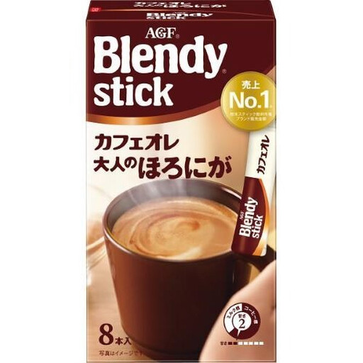 Blendy Stick Powder Cafe Au Lait Bitter, 60 g