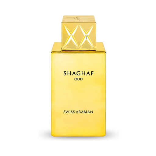 Swiss Arabian Shaghaf Oud Unisex Eau de Parfum – Saffron, Oud & Vanilla, 75 ml