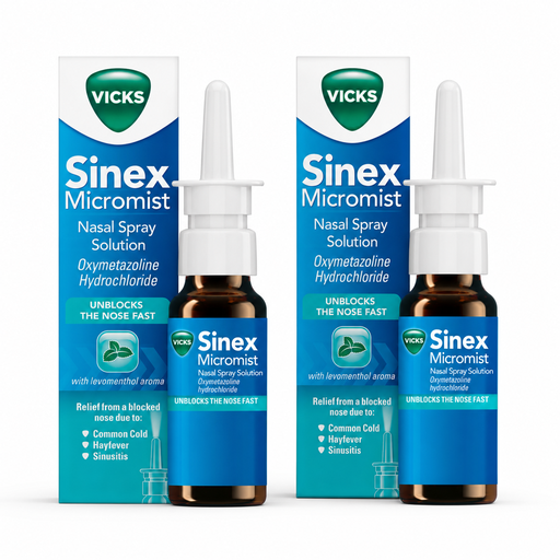 Vicks Sinex Micromist Decongestant Breathing Support Nasal Spray