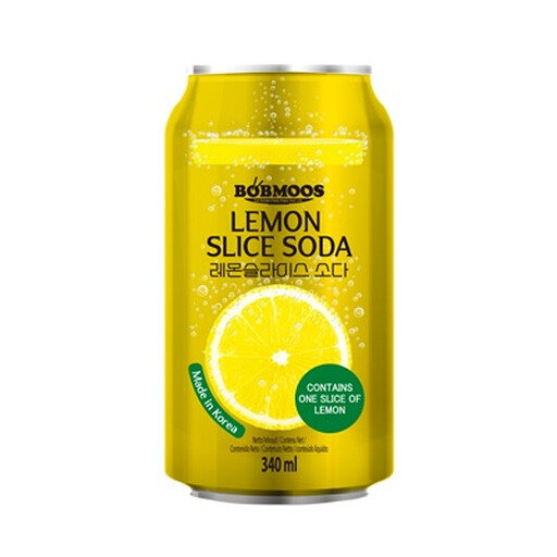 BOBMOOS Sparkling Lemon Drink 340ml