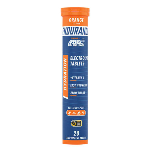 Applied Nutrition Orange Flavour Effervescent Electrolyte Tablets, 20 tablets