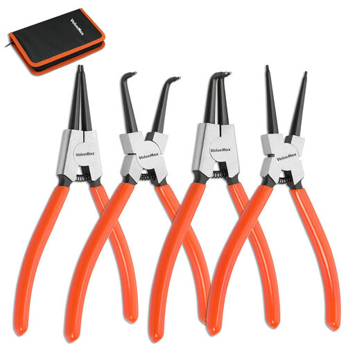 ValueMax 4-piece circlip pliers set