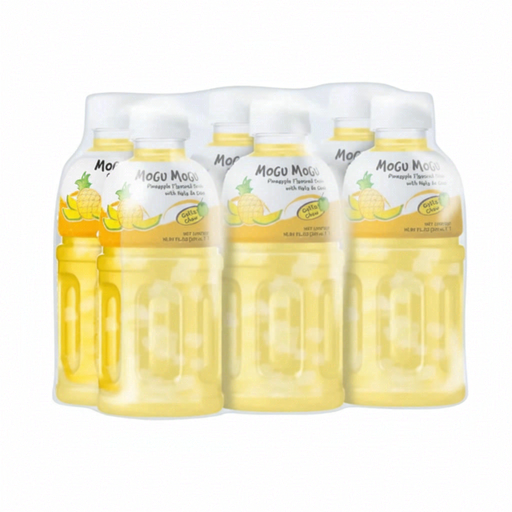 Mogu Mogu Pineapple Coconut Drink with Nata de Coco 320ml 6pcs