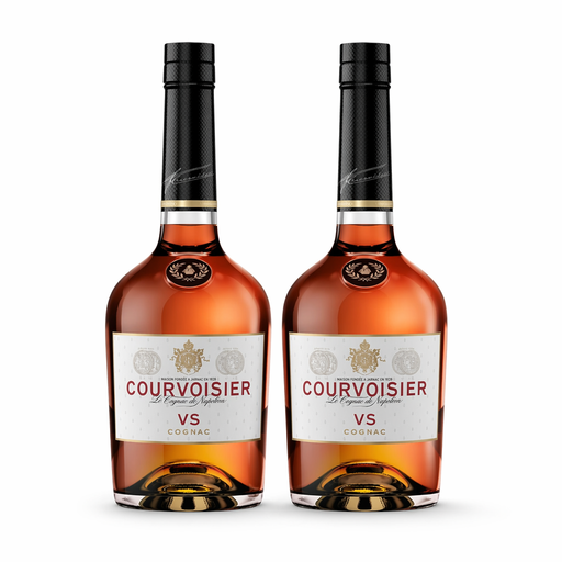 Pack of 2 -Courvoisier Vs Cognac 70cl
