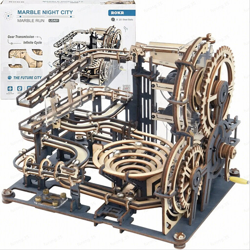 Robotime ROKR Marble Night City 3D Wooden Puzzle
