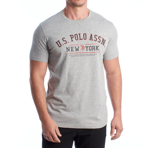 T-shirt US POLO ASSN en gris