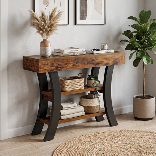 105 cm Small Console Table for Entryway