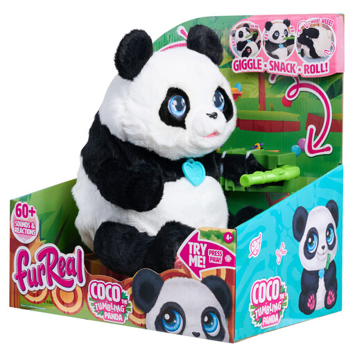FurReal Coco the Tumbling Panda Interactive Plush Soft Toy
