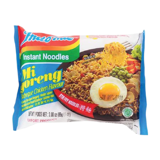 Indomie Noodles Mi Goreng BBQ Chicken Flavour 40 x85g
