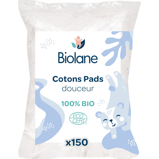 BIOLANE Organic Cotton Pads for Baby