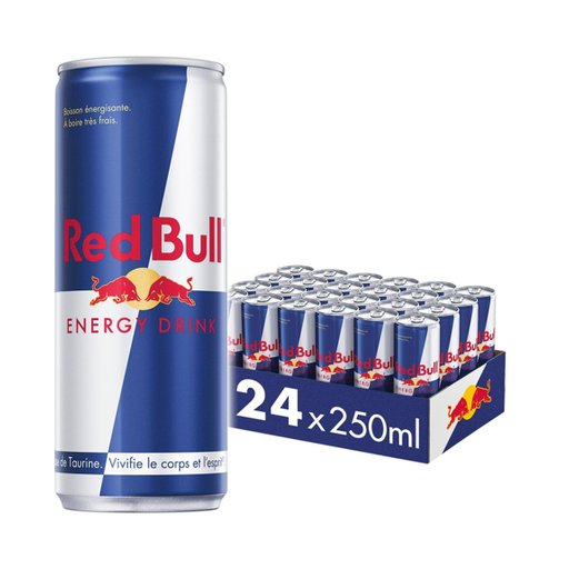 Red Bull Regular Energy Drink, Pack of 24 x 25 cl