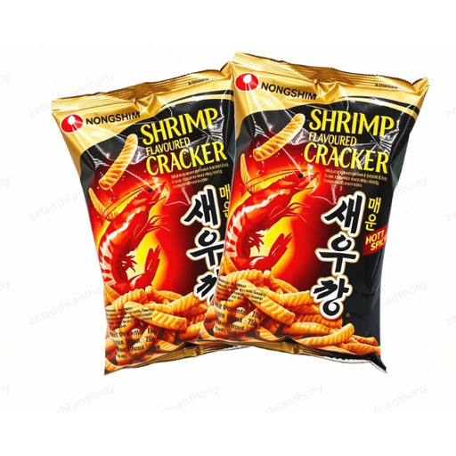 Nongshim Shrimp Cracker (Hot) 75g x 2pcs
