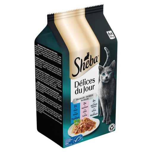 Sheba Delicacies in Jelly Tuna & Salmon Multipack