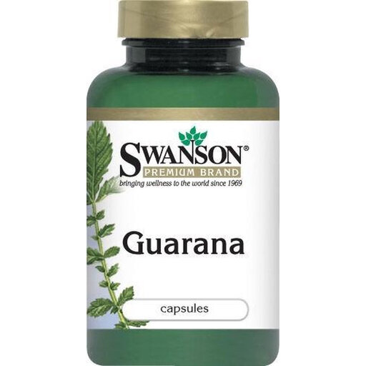Swanson Guarana 500mg 100 capsules