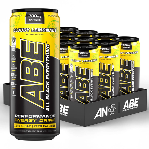 Applied Nutrition ABE Energy Drink Cloudy Lemonade Flavour - 12 x 330ml