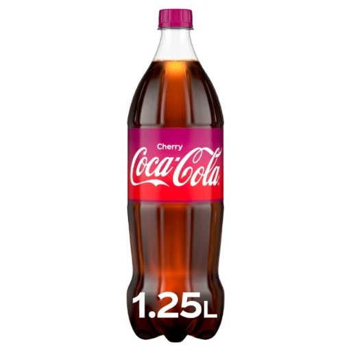 COCA-COLA Cherry en bouteille de 1.25L