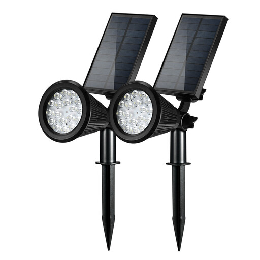 VIVREAL Solar spotlight 2-pack ABS+PC TSL001
