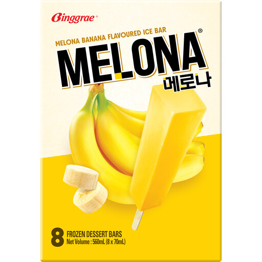 Binggrae Melona Banana Ice Cream Bar