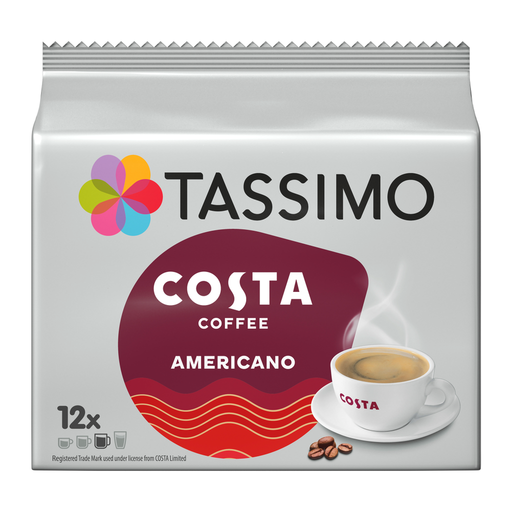 Tassimo Costa Americano 12 X19g