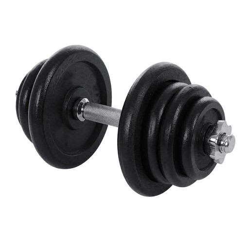 Ochama Cast Iron Dumbbells, 25 kg Weight Plates, Adjustable