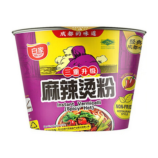 Bai Jia Potato Vermicelli (Bowl) - Hot & Spicy 105g