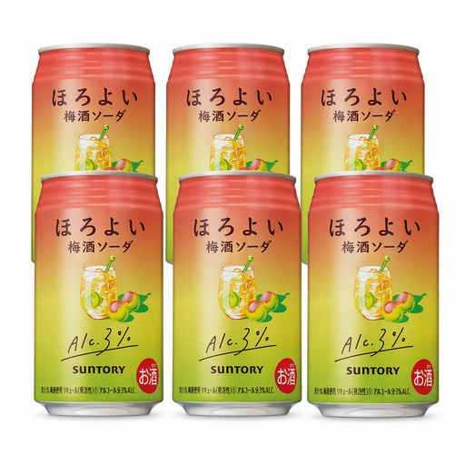 Suntory Horoyoi Plum Wine Soda 350ml