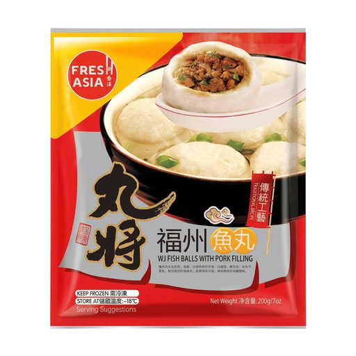 Freshasia Wan Jiang Fish Balls with Pork Filling 200g