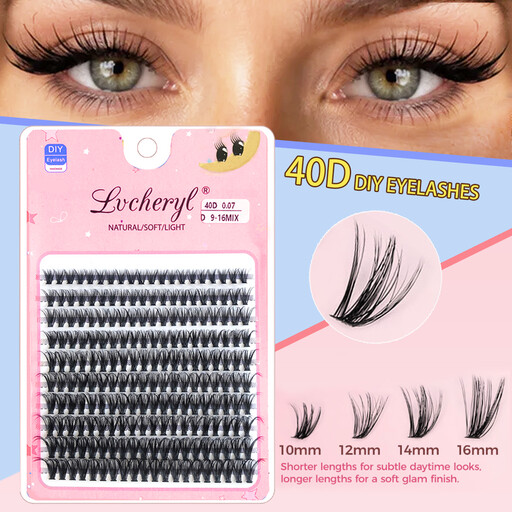 Lvcheryl Premium Eyelash Combo Set