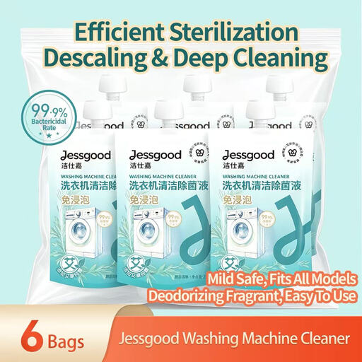 Jessgood Washing Machine Cleaner (sachet) 250g (6 Sachets)