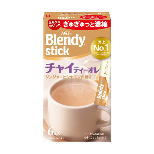 AGF Blendy stick Chai Tea au Lait 6 pcs
