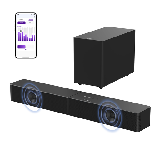 ULTIMEA 2.1-channel soundbar with wireless subwoofer Poseidon R3T