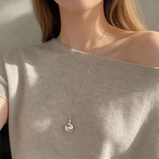 Collier Verbex en Argent S925 avec Pendentif ? Cruche à Vin ?