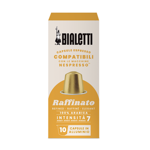 Bialetti Nespresso Compatible Raffinato 10 Capsules