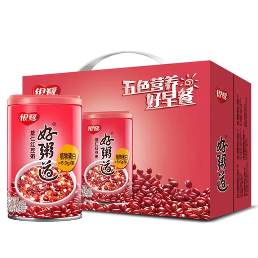 Yin Lu Haozhoudao Job’s Tears & Red Bean Congee 280 g x 12 Cans