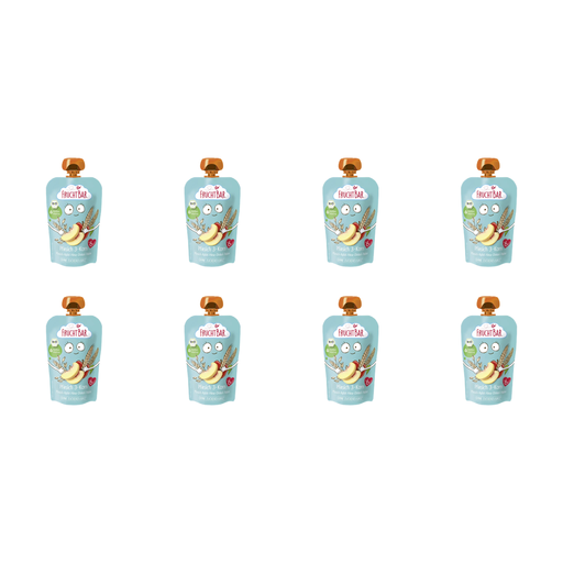 FruchtBar Organic Peach Fruit Puree with 3 Grains