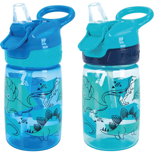 Nuby 2pk Incredible Gulp Dinosaurs