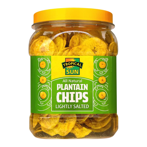 Tropical Sun Plantain Chips Lightly Salted 450g