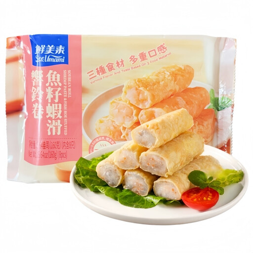 Xianmeilai Crispy Bean Curd Roll with Fish Roe & Shrimp Paste 160g