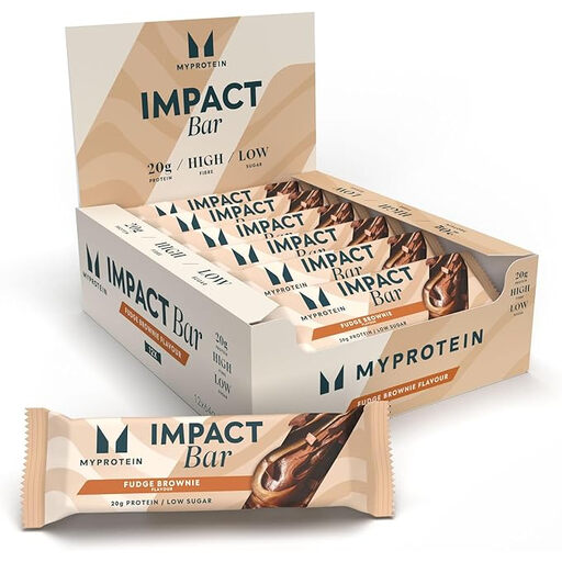 MyProtein Impact Protein Nutrition Bar Fudge Brownie