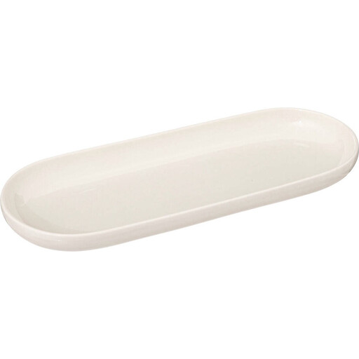 Secret de Gourmet Nora Oval Dish - Porcelain, 23 x 9 cm, White