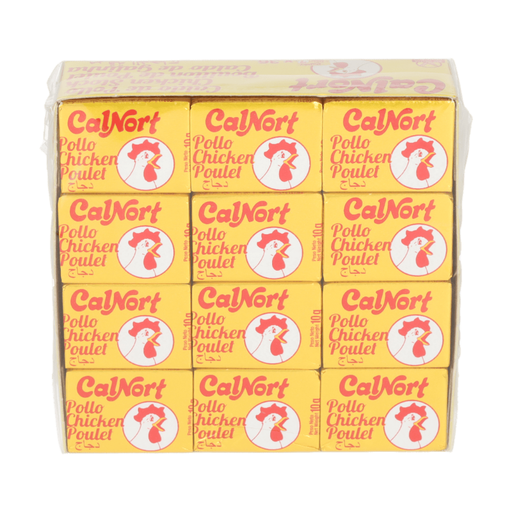 Calnort chicken stock cubes, 10 g each