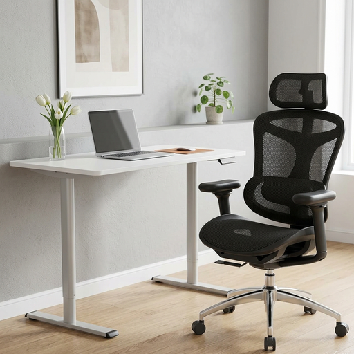 【Summer Deal】Sihoo C300 Office Chair + Loctek Ergonomic Standing Desk