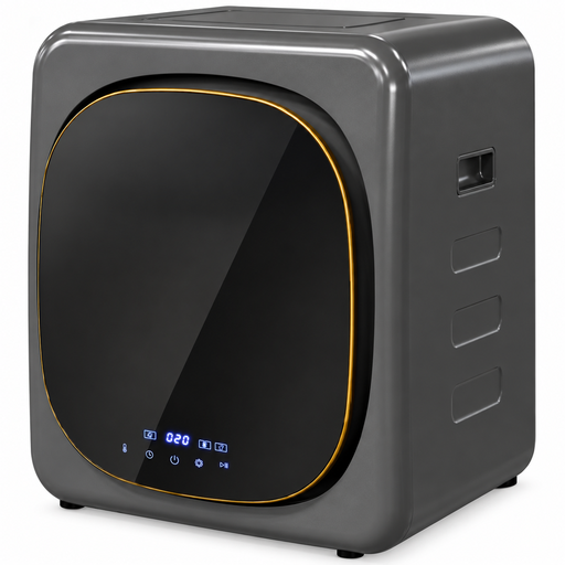 Compact vented tumble dryer, 4 kg, 800 W, freestanding or wall-mounted