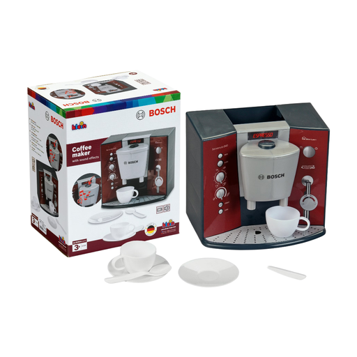 Klein Bosch Toy Espresso Machine 9569 with Sound and Accessories