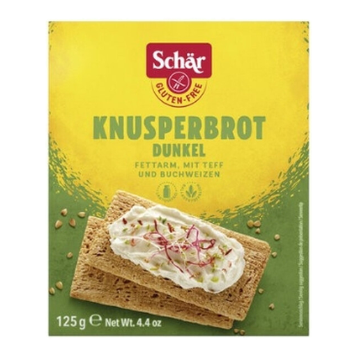 Schär Gluten-Free Dark Crispbread 125g