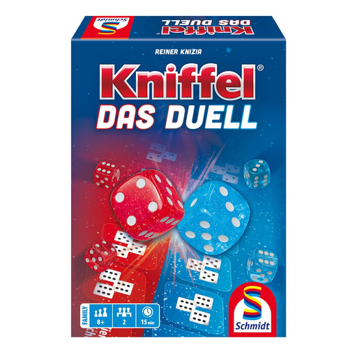 Schmidt Spiele 49480 Family Games Kniffel, The Duel, ages 8 and over