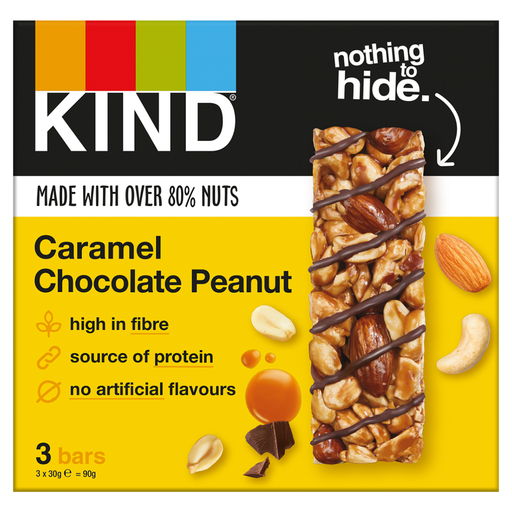 KIND Caramel Chocolate Peanut Bars